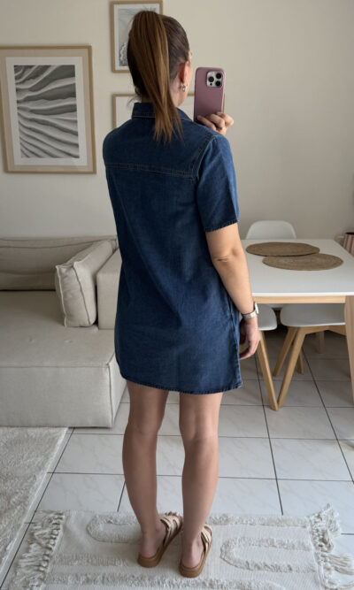 Robe en jean 100% coton